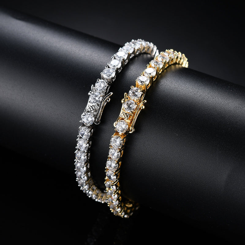 Single Row Hip Hop Bracelet